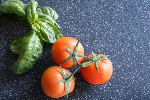 ingredients, kitchen, healthy, basil, tomatoes, herb, fruit, flatlay, food, nutrition, culinary, gourmet, vegan, vegetarian, combination, duo, italian, vine-ripened, aromatic, food prep, bolognese. Austin meal prep business operations: cottage food limits